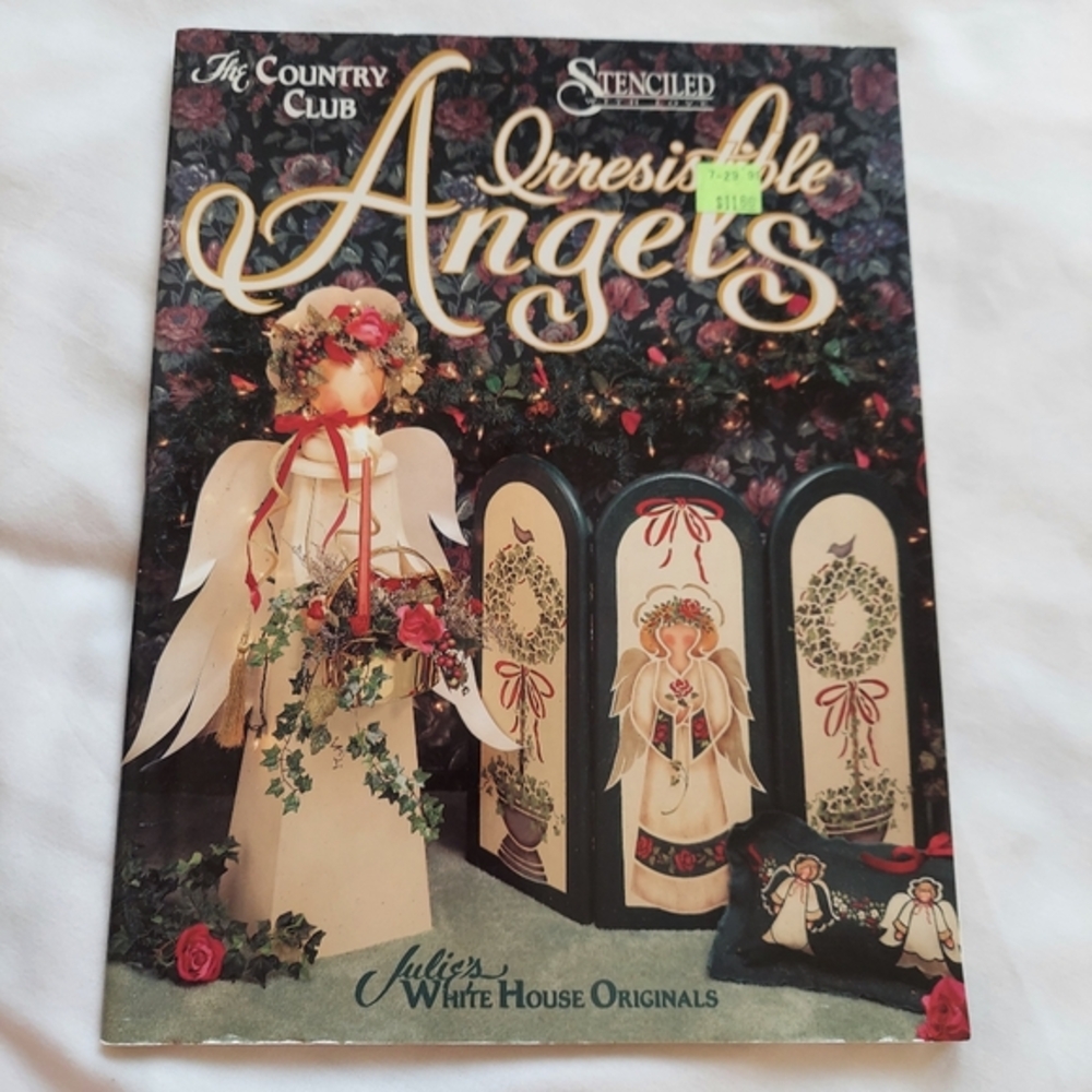 Irresistible Angels Book by Julie White - Wood, Painted, Stencile Projects